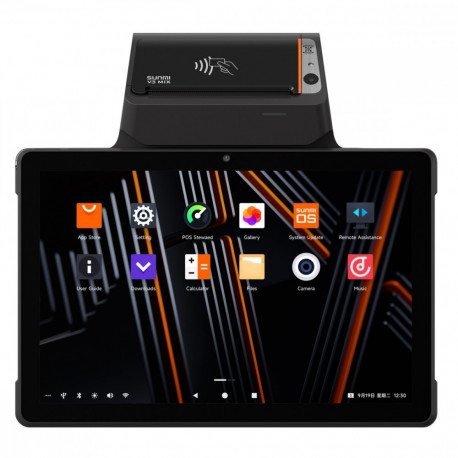 Terminal wireless V3 Mix, Android 13, 4/32GB, 2+0.3 MP camera, 4G, Finger sensor, 80mm printer, Sunm