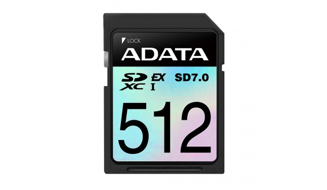 Memory card SDXC 512GB SD Express 7.0 800/700MB/s