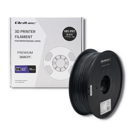 Filament for 3D print ABS PRO, 1.75mm, Black
