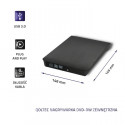 External DVD RW recorder USB 3.0, Black