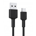 AUKEY CB-CD30 Nylon cab le USB C - USB A 0.9m 3