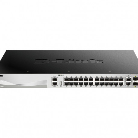DGS-3130-30TS Switch 24GE 2x10G 4xSFP