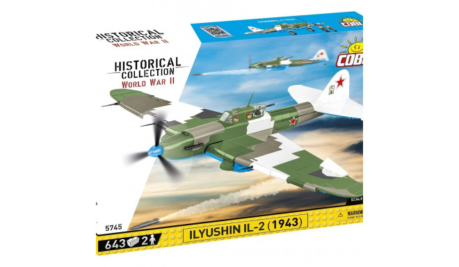 Blocks Historical Collection WWII Ilyushin IL-2 1943 643 blocks