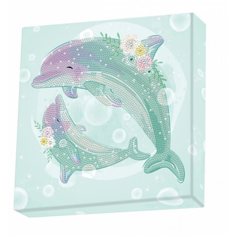 Product Name: Diamond Dotz® Facet Art Kit - Dolphin Dance
Product Descripti
