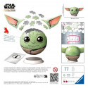 Puzzles 72 elements 3D Ball Star Wars Grogu