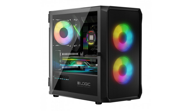 Arvutikorpus PORTOS ARGB MINI must