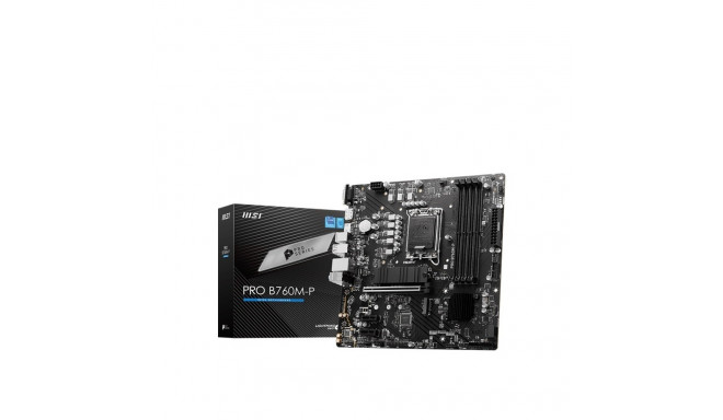 PRO B760M-P s1700 4DDR5 DP/HDMI 2M.2 mATX