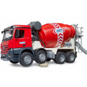 Mercedes Benz Arocs Red concrete mixer