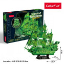 Puzzles 3D Flying Dutchman glows in the dark