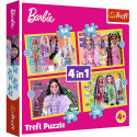 Barbie&#39;s fun world 4in1 puzzle