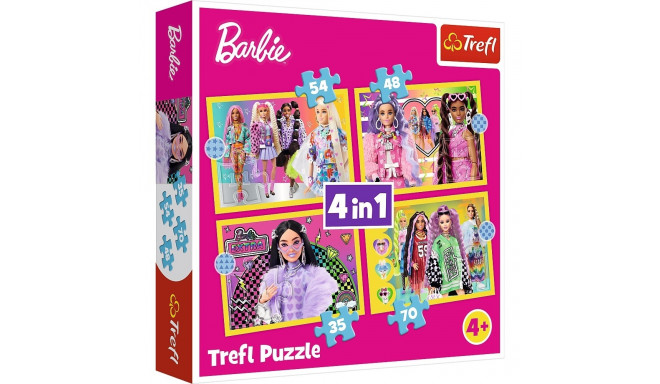 Barbie&#39;s fun world 4in1 puzzle