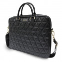 Notebook bag 16 inches Quilted GUCB15QLKB black