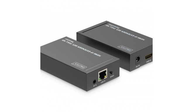 The DIGITUS DS-55517 is a professional-grade HDBaseT™ 2.0 HDMI Extender Set