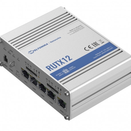 Router LTE RUTX12 (Cat 6), WiFi, BLE