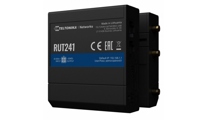 Router LTE RUT241 (Cat 4), 2G ,WiFi, Ethernet