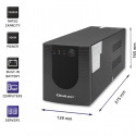 Uninterruptible power supply, 1500VA, 900W