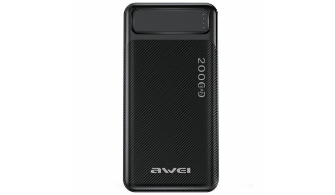 Powerbank 20000mAh P6K 2xUSB-A