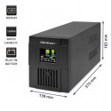 Uninterruptible power supply, 1500VA, 900W