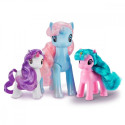 Figures Shiny unicorn cartoon 6 pcs