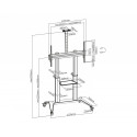 TV presentation cart DA-90452