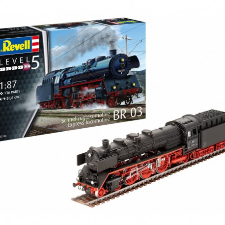 Plastic model BR03 1/87