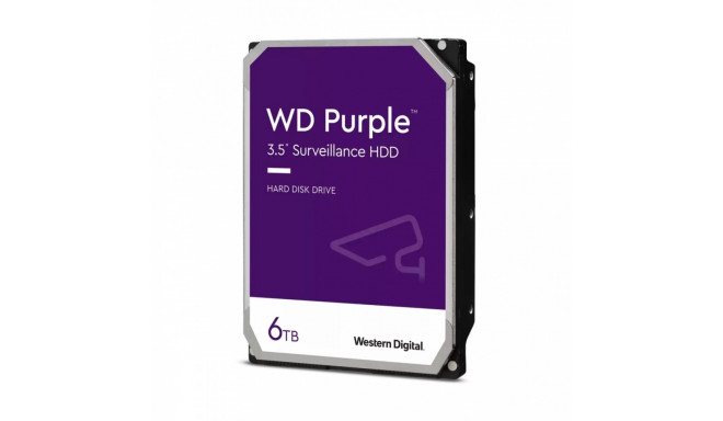 HDD Purple 6TB 3,5 256 MB 5400RPM WD64PURZ