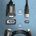 ADS-1PQN Adapter FTDI USB 2.0 > RS-232 serial