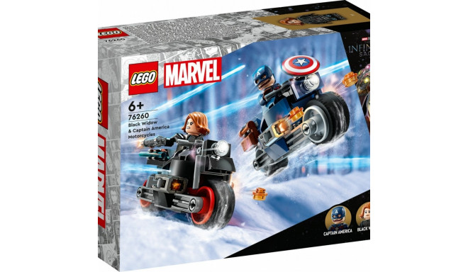 LEGO Super Heroes 76260 Black Widow & Captain America Motorcycles