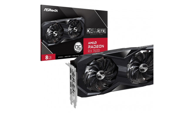 Graphics card Radeon RX 7600 Challenger 8G OC GDDR6 128bit