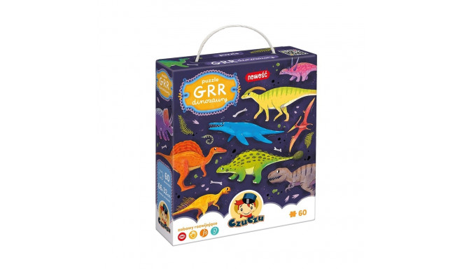 Puzzles 60 elements Grr Dinosaurs