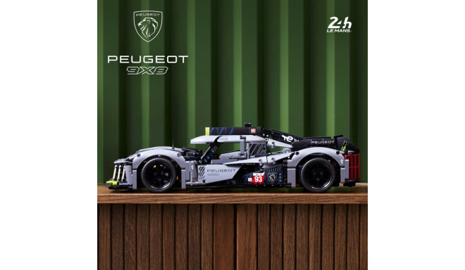 Set Mattoncini MOC Peugeot 9X8 24H Le Mans – Ipercar Ibrida 1775 Pezzi - Foto 2