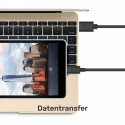 Cable USB-C - USB-A 2.0; 3M; M/M; C14069BK