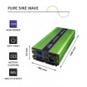 Pure Sine Wave inverter Monolith, 1000W, 2000W