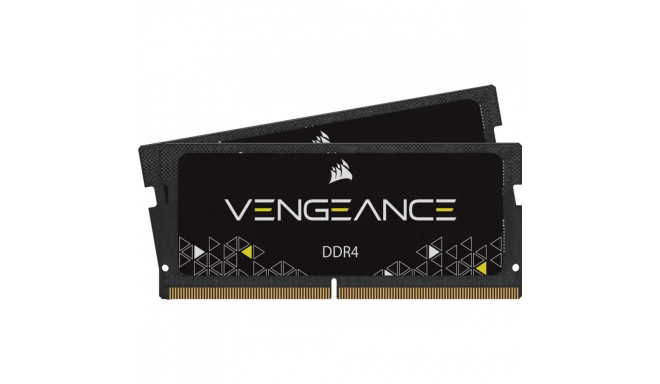 Memory DDR4 Vengeance 32GB/3200 (2*16GB) CL22 SODIMM, black