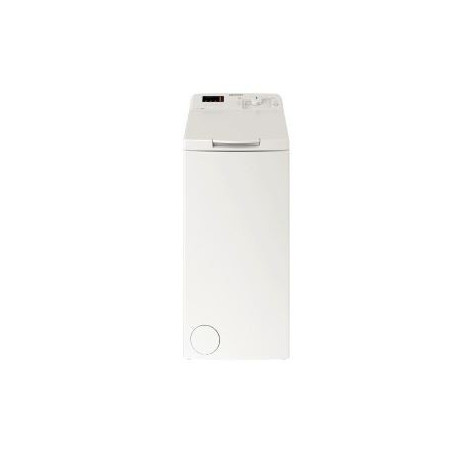 The Indesit BTWS72200EUN is a freestanding, top-loading washing machine designed sp