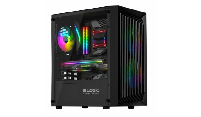 Arvutikorpus ilma toiteplokita ATOS ARGB MINI USB 3.0