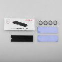 Axagon jahutusradiaator CLR-M2L3 Passive ALU 3mm