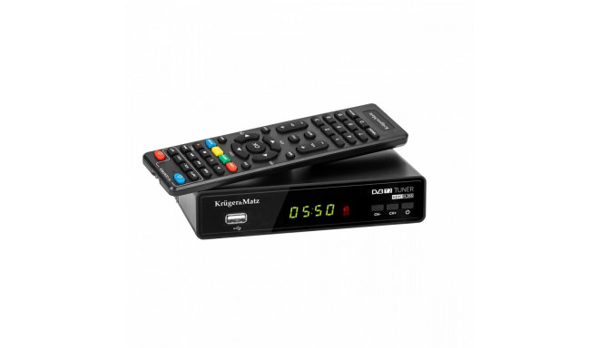 DVB-T2 TV Tuner Kruger & Matz H.265 HEVC