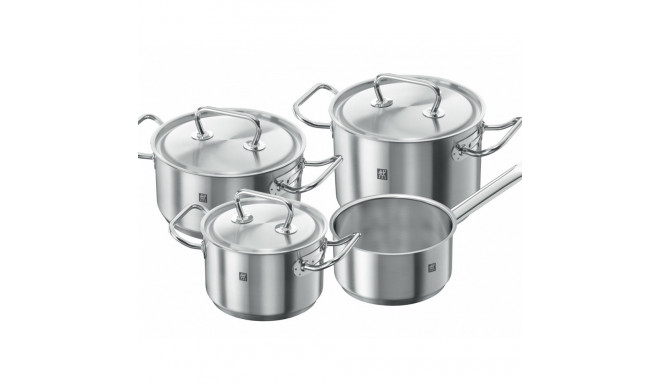 Set 4 Pots Twin Classic