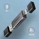 Axagon memory card reader USB SD/microSD USBA+ (CRE-DAC)