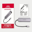 AXAGON HMC-HCR3A Hub 3x USB-A SD/microSD + HDMI