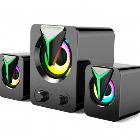 Esperanza speakers 2.1 USB RAINBOW SOPRANO