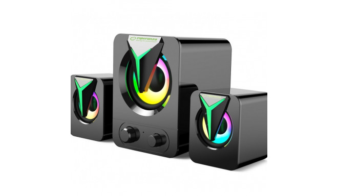 Esperanza speakers 2.1 USB RAINBOW SOPRANO
