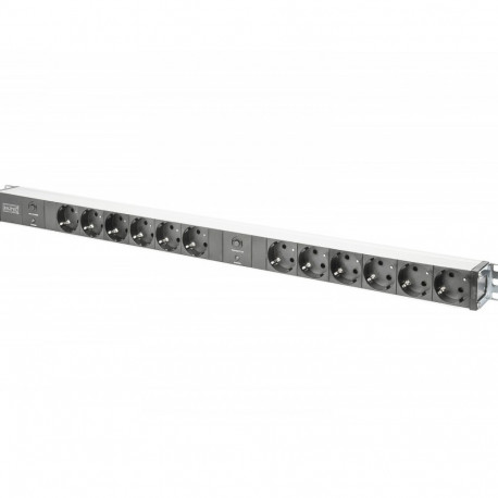 The DIGITUS DN-95405 is a 1U Rack Mount Power Distribution Unit (PDU) designed for 