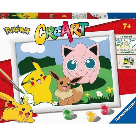 CreArt coloring book for kids Pokemon