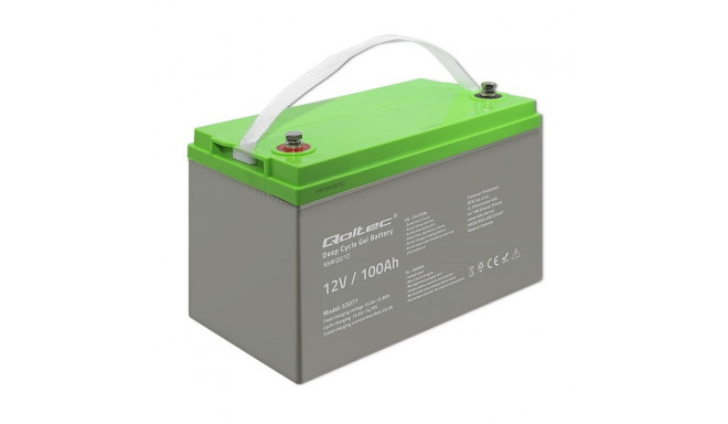 Deep Cycle gel battery 12V, 100Ah