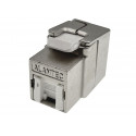 RJ45 cat.6A PoE+ STP keystone module