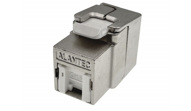 RJ45 cat.6A PoE+ STP keystone module