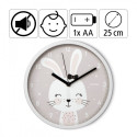 Hama wall clock Lovely Bunny