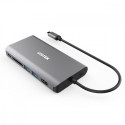 HUB 8-in-1 USB-C 3.1; PD 100W; D1019B
